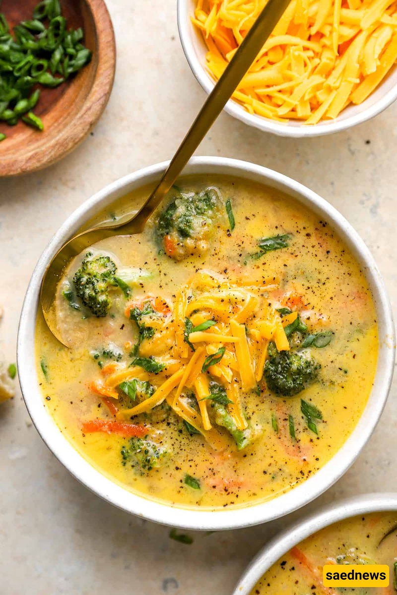 Broccoli cheddar soup