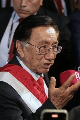 Jose Balcazar to Become Peru's New Interim President