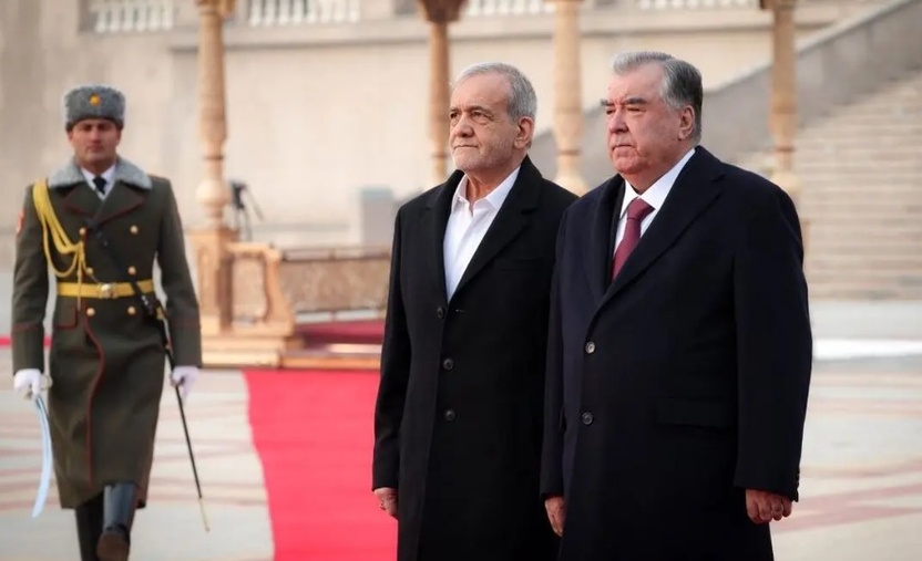 Iranian and Tajik Presidents Condemn Israeli and U.S. Military Aggression