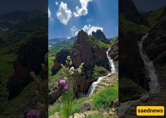 See a bit of beauty; the Black Waterfall of Cheshm is undoubtedly one of the most beautiful waterfalls in Iran.