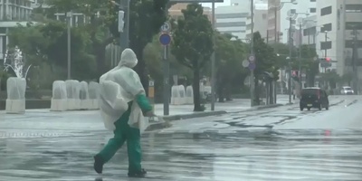 Typhoon Dolphin Strikes Okinawa: Thousands Lose Power and Flights Are Canceled