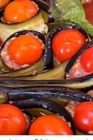 Admired Creativity Of An Iranian Homemaker in Preparing Eggplant Stew Shaped Like a Flower / Just Look At What She’s Done