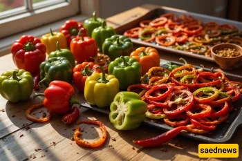 Three Common and Simple Methods for Drying Peppers!