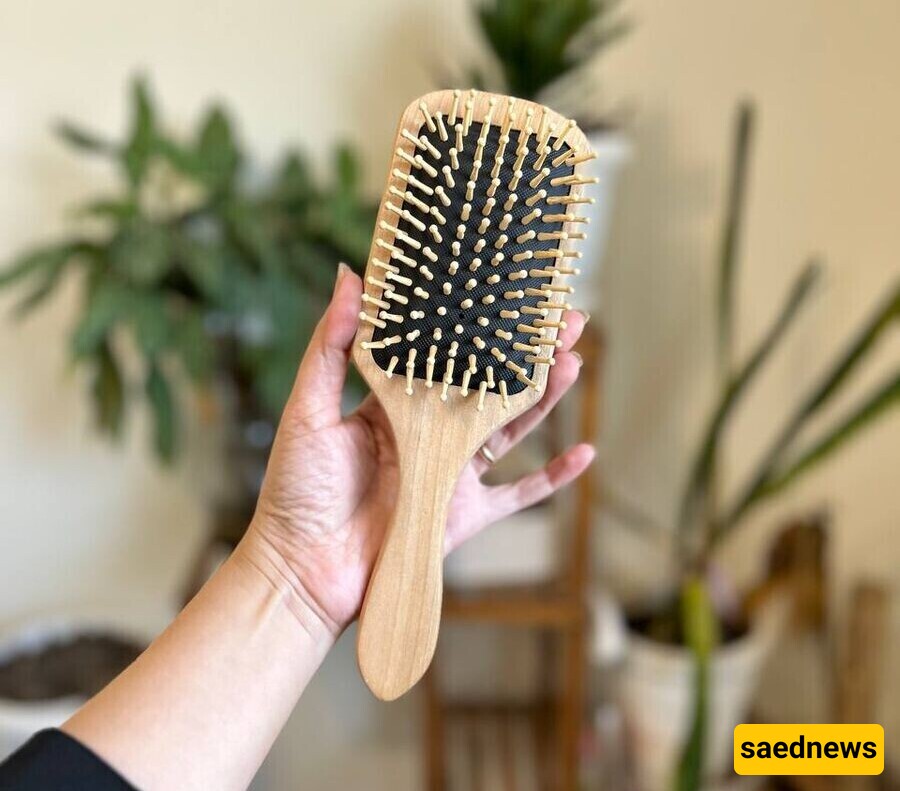 Wooden Hairbrush