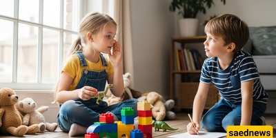 Why Does a Child Sometimes Look at One Specific Spot While Talking?