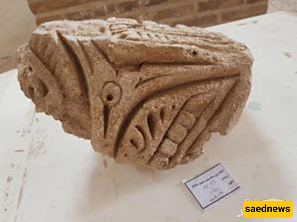 Historic Mosque Uncovered in Fariman Featuring Stucco Columns and Medieval Decorations