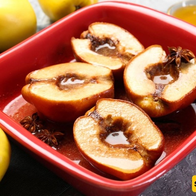 Baked Quince with Honey: An Easy and Nutritious Homemade Dessert