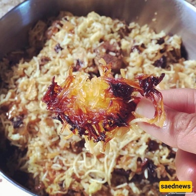 How to Make Mashhadi Reshteh Polo