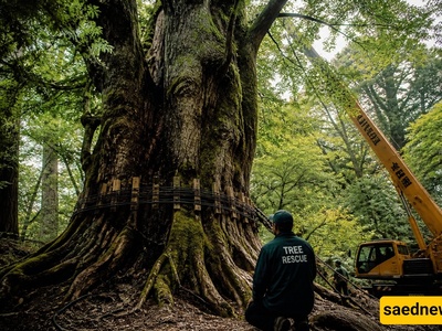 The Remarkable Story of Saving a 700-Year-Old Tree Using “Dragon Teeth”