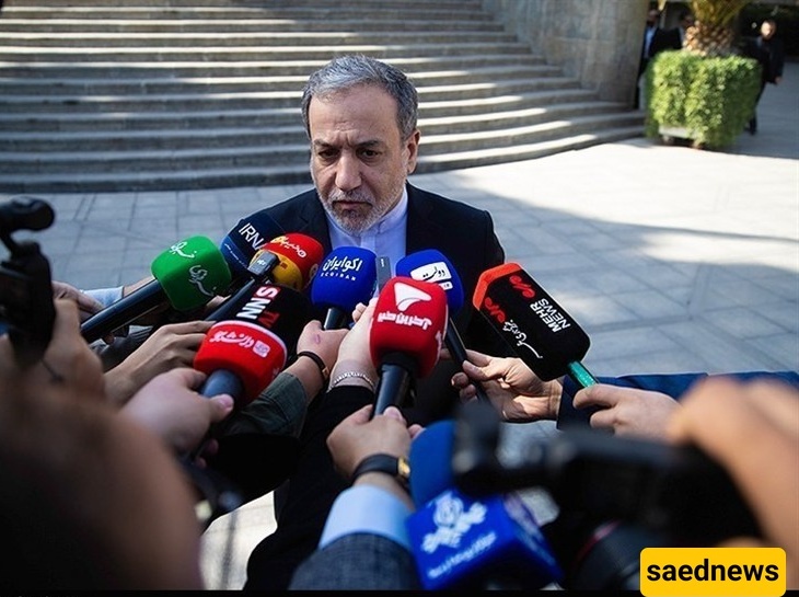 No Talks with the US Planned for Now, Says Araqchi