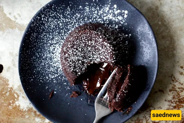 Molten chocolate cake recipe