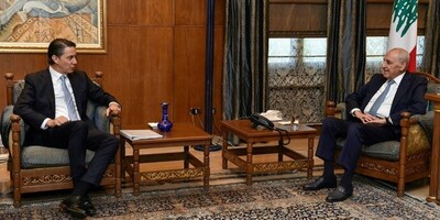 Lebanon's Parliamentary Speaker Engages in Key Discussions with U.S. Envoy