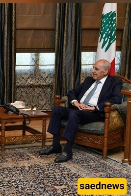 Lebanon's Parliamentary Speaker Engages in Key Discussions with U.S. Envoy