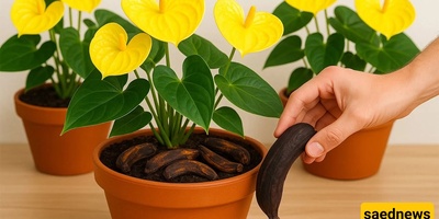 A Simple Method to Make Plants Bloom Using Banana Peels