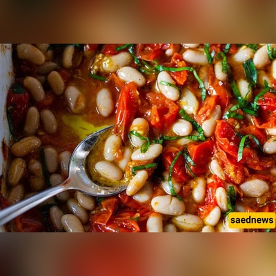 (Video)One-Pan Roasted Tomatoes + White Beans — A 30-Minute Summer Meal That Feels LUXURIOUS!