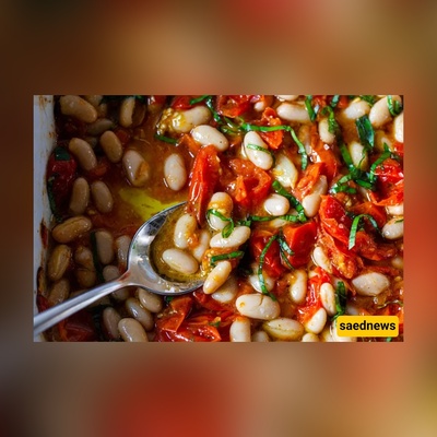 (Video)One-Pan Roasted Tomatoes + White Beans — A 30-Minute Summer Meal That Feels LUXURIOUS!