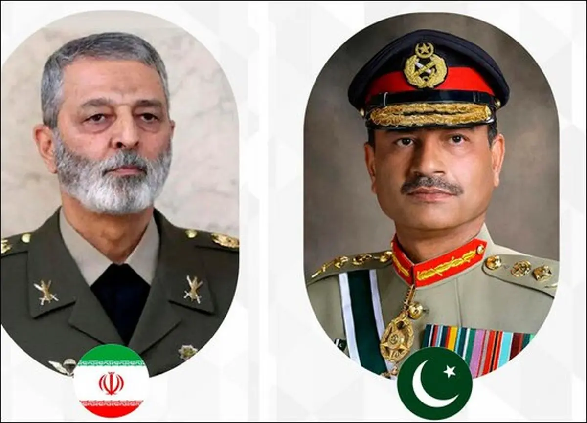 Iran, Pakistan Military Chiefs Discuss Flood Relief and Border Security