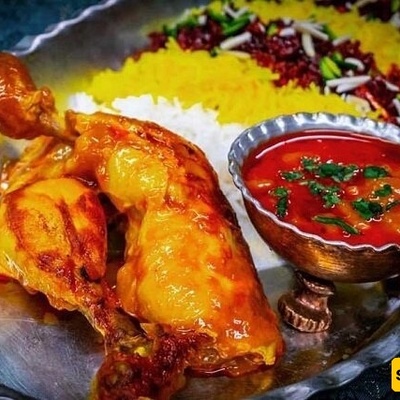 (Images) 15 Creative Ways to Decorate Zereshk Polo with Chicken for the Serving Table / Have you ever seen these designs anywhere before?