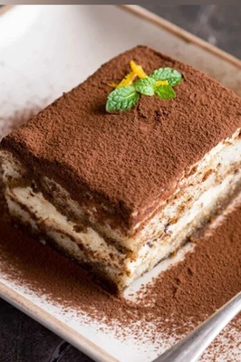 Café-Style Tiramisu Cake with and Without an Oven, The Real Italian Reciept