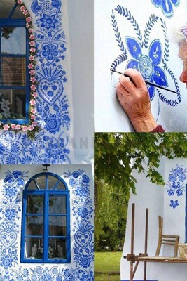Proof It’s Never Too Late: 90-Year-Old Transforms Village with Art + Photos