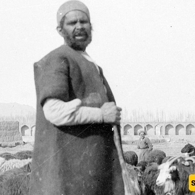 Journey to the Qajar Era: An Isfahan Shepherd and a Group of Men Wearing Austrian-Style Uniforms! +Photos