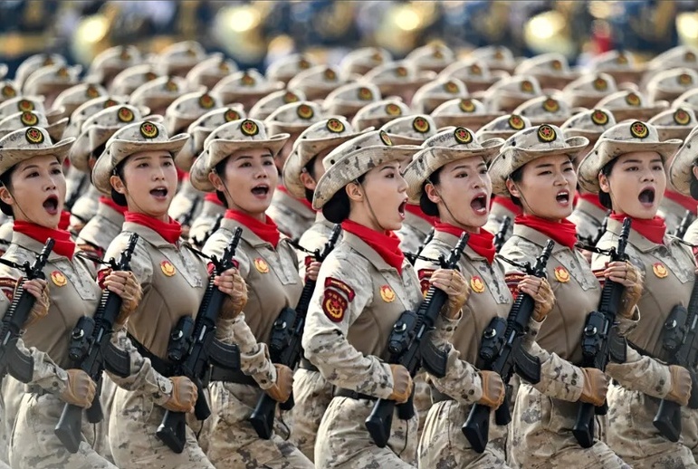 China’s most extensive military parade