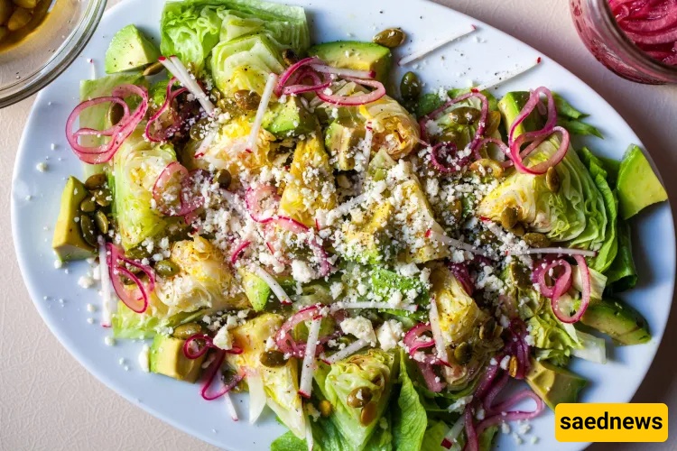 I Turned Taco-Garnish Into Dinner — This Baby Wedge Salad with Avocado Made Me Eat Salad Every Day!