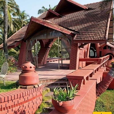 A Look at the Stunning Red Brick Architecture in the Heart of Tropical Nature: The Story of a Living Design