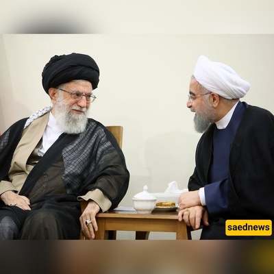 "Iran's Supreme Leader Awards Military Medal to Hassan Rouhani for His Role in War Support Headquarters + Photo"