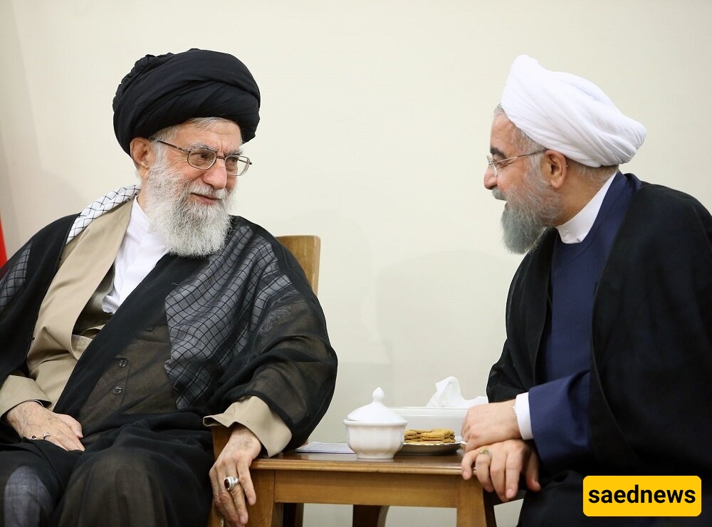 "Iran's Supreme Leader Awards Military Medal to Hassan Rouhani for His Role in War Support Headquarters + Photo"