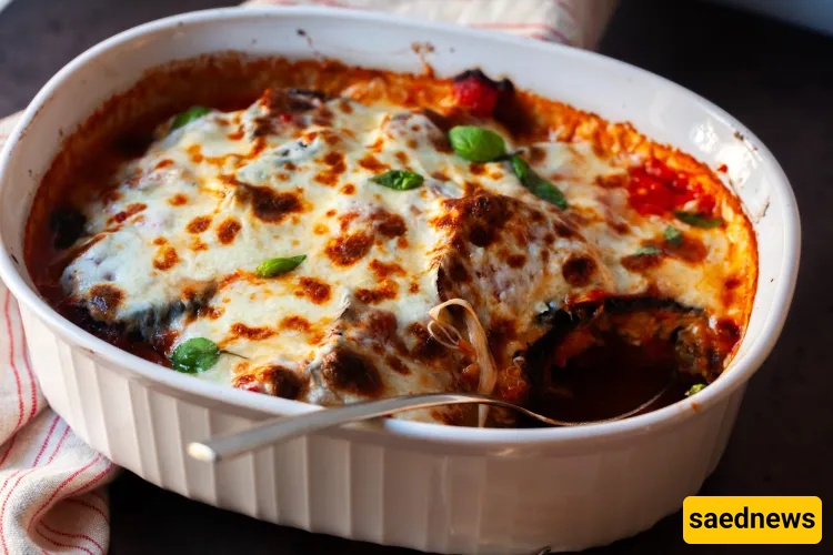 You Won’t Miss the Ricotta: A Foolproof Roast Eggplant Parmesan for Cozy Nights In.