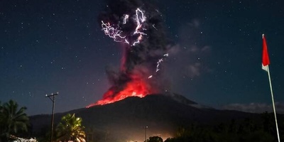 Indonesia’s Mount Lewotobi Laki Laki Erupts Again