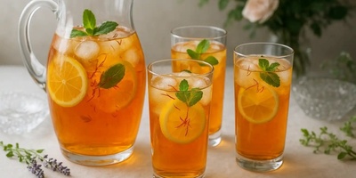 How to Prepare Saffron Syrup for 4, 50, and 100 People (Step by Step)