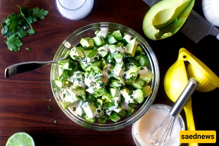 Obsessively Good Avocado Cucumber Salad