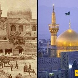 Frame of Old Iran | The Renovation of Imam Reza’s Shrine During the Qajar Era and Up To The Pahlavi Period + Naser al-Din Shah’s beautiful Poem During His Trip to Mashhad.