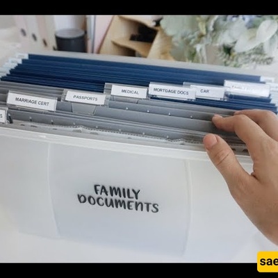 The Best Way To Organize Important Documents And Papers At Home