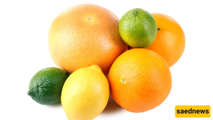 Unpeeled Citrus Fruits