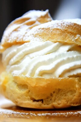 How to Make French Cream Puffs in the Patisserie Style + Important Tip for Puffing and Golden Color