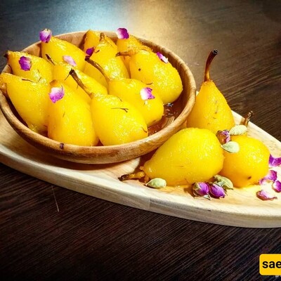 How to Make a Delicious and Calorie-Rich Pear and Ginger Cheesecake
