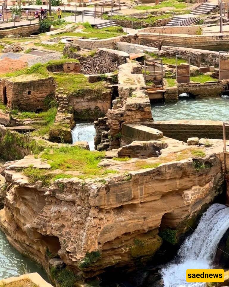 Shushtar hydraulic structures