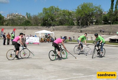 The New Sport of Cycle Polo (Bicycle Polo)