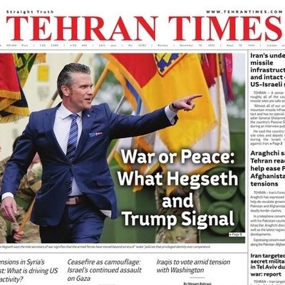 Front Pages of Iran’s English Dailies – November 10