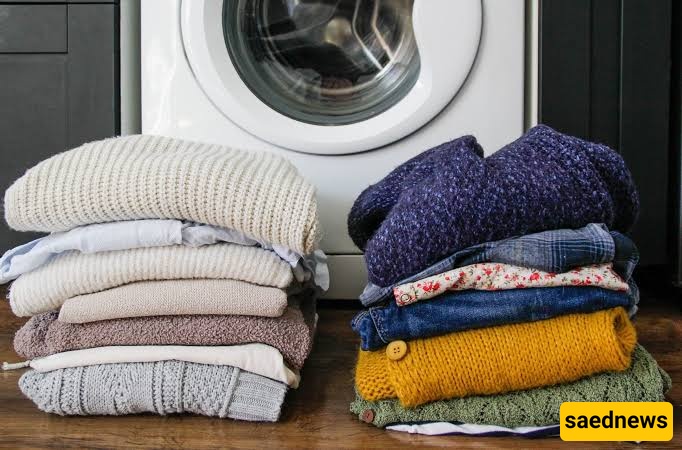 Separate Light Clothes Before Washing