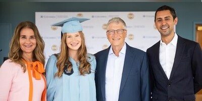 [PHOTO] Bill Gates Makes Surprise Appearance at Paris Olympics  While Son-in-Law Is Competing for Egypt