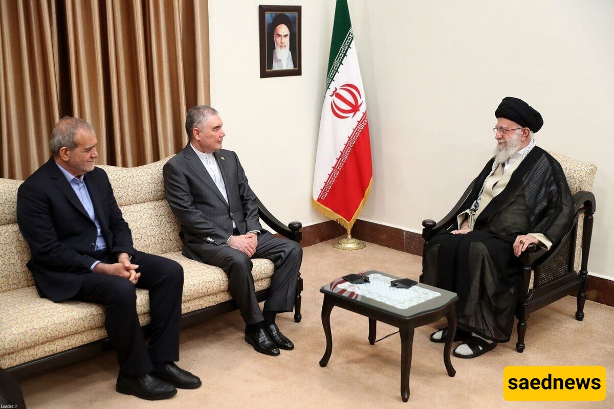 khamenei and pezeshkian