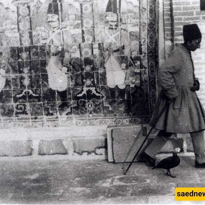 (Images) A journey to the Qajar era; the duck that fell in love with a court eunuch!
