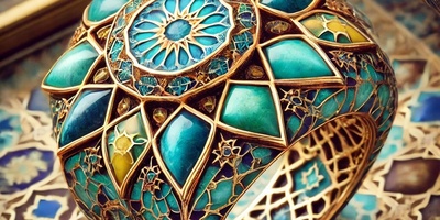 Video | Jewelry as Stunning as Isfahan’s Grand Mosque Tiles — Breathtaking Like Authentic Iranian Architecture!