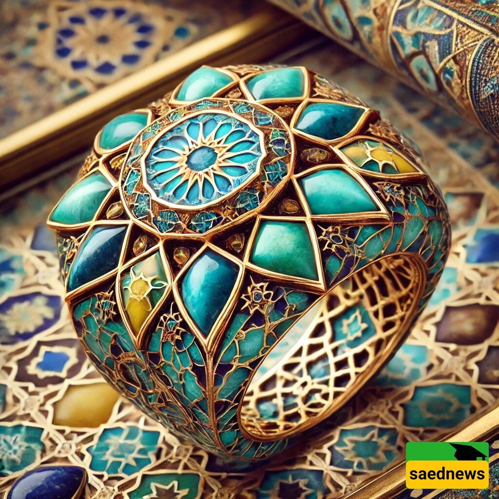 Video | Jewelry as Stunning as Isfahan’s Grand Mosque Tiles — Breathtaking Like Authentic Iranian Architecture!