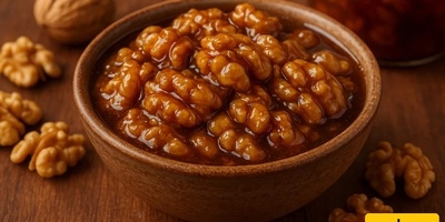 Walnut Jam with Saffron: A Nutritious and Elegant Breakfast Delight