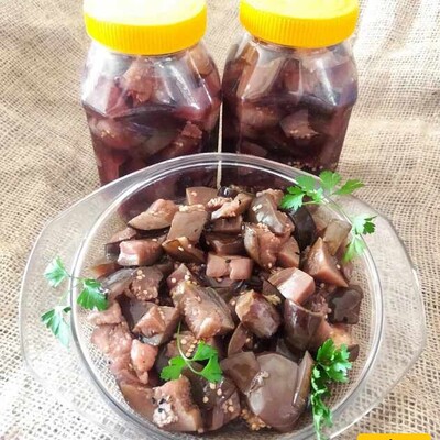 How to Make Eggplant and Barberry Pickle / The Best Condiment for Iranian Dishes